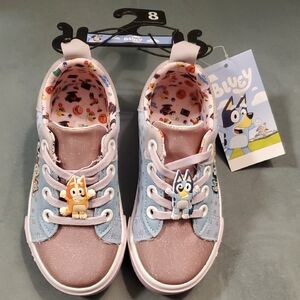 Bluey Kids Sneakers - Pink and Blue